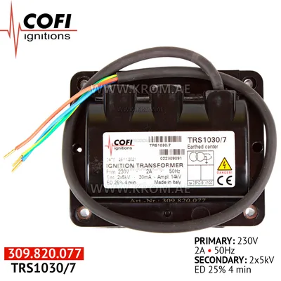 Cofi TRS1030/7 ignition transformer