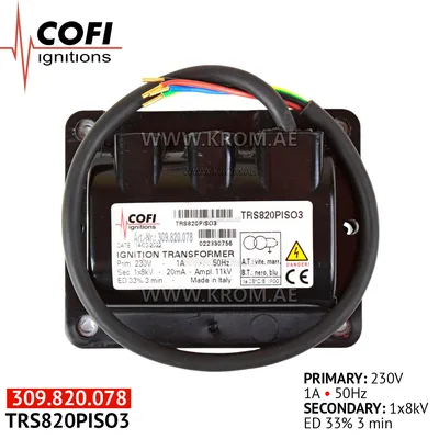 Cofi TRS820PIS03 ignition transformer