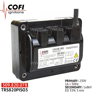 Cofi TRS820PIS03 ignition transformer