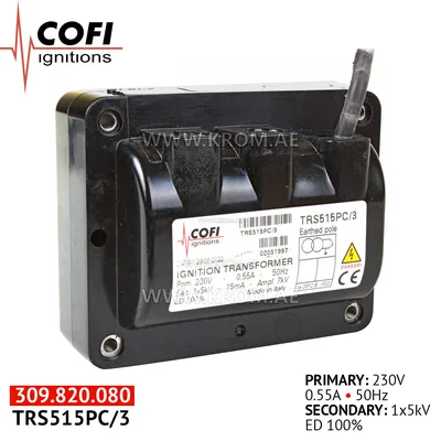 Cofi TRS515PC/3 ignition transformer