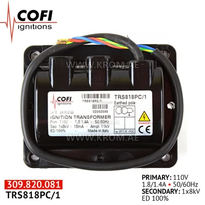 Cofi TRS818PC/1 ignition transformer