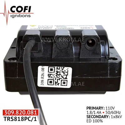 Cofi TRS818PC/1 ignition transformer