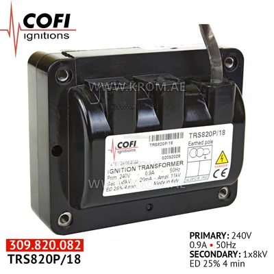 Cofi TRS820P/18 ignition transformer