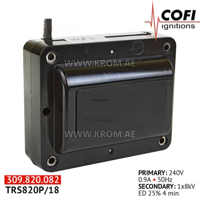 Cofi TRS820P/18 ignition transformer