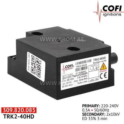Cofi TRK2-40HD ignition transformer