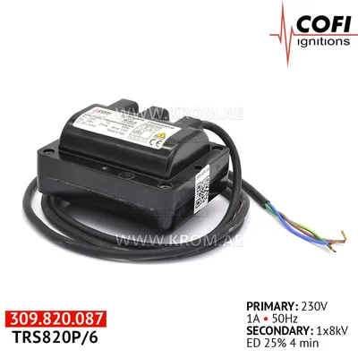 Cofi TRS820P/6 ignition transformer
