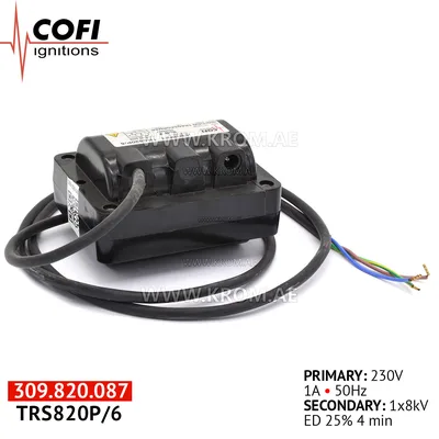 Cofi TRS820P/6 ignition transformer