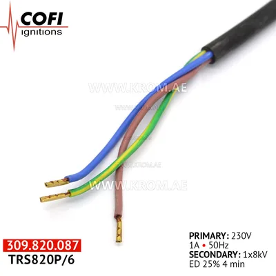 Cofi TRS820P/6 ignition transformer