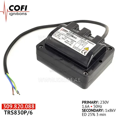 Cofi TRS830P/6 ignition transformer