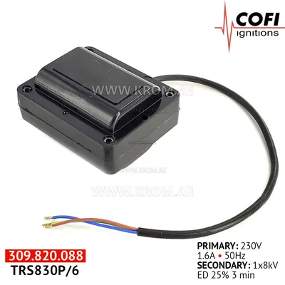 Cofi TRS830P/6 ignition transformer