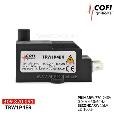 Cofi TRW1P4ER ignition transformer
