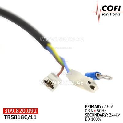 Cofi TRS818C/11 ignition transformer
