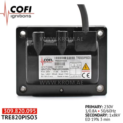 Cofi TRE820PISO3 ignition transformer