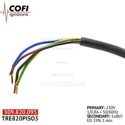 Cofi TRE820PISO3 ignition transformer