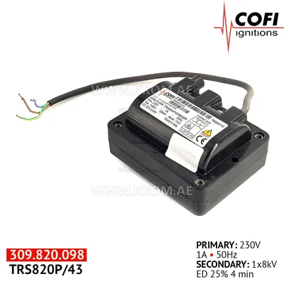 Cofi TRS820P/43 ignition transformer