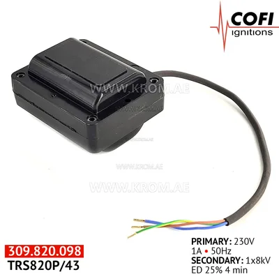 Cofi TRS820P/43 ignition transformer
