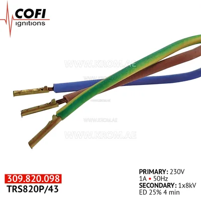 Cofi TRS820P/43 ignition transformer
