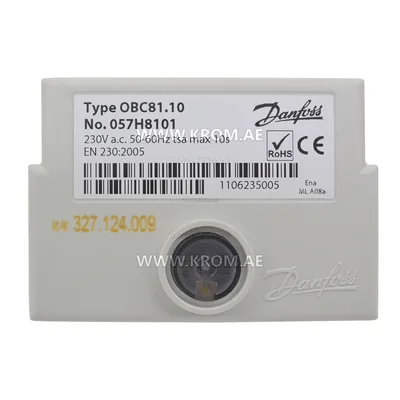 Danfoss 057H8101, 057H8701 OBC81.10 control box
