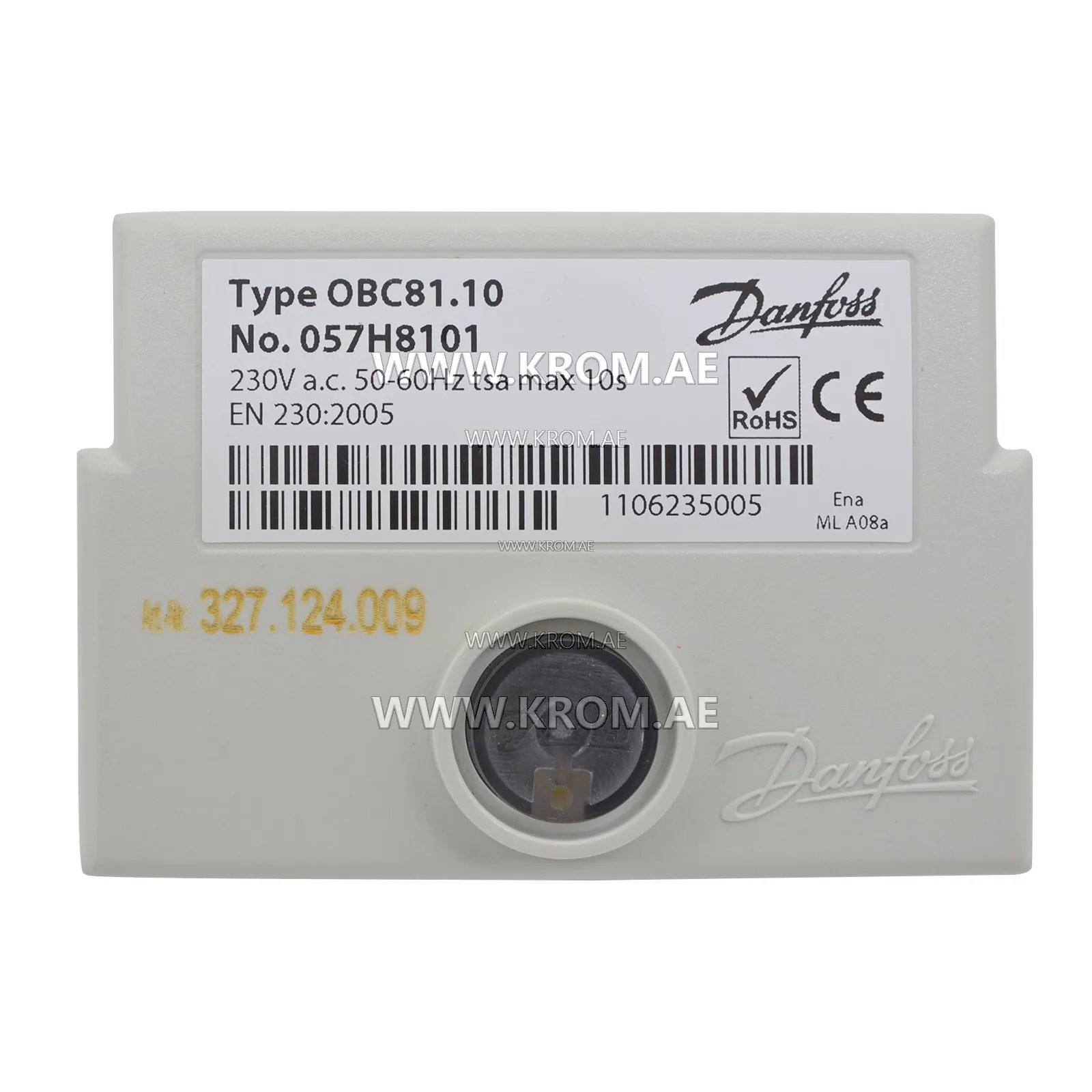 Danfoss 057H8101, 057H8701 OBC81.10 control box
