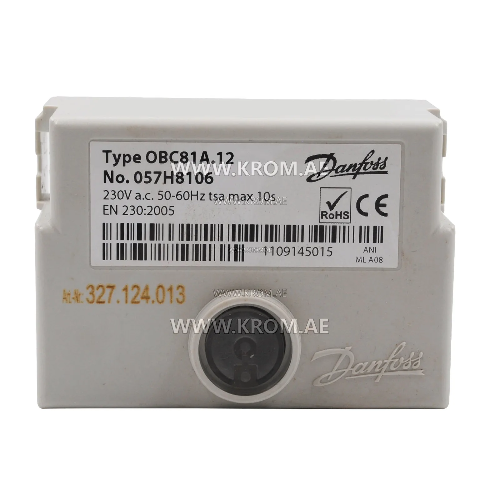 Danfoss 057H8106, 057H8706 OBC81A.12 control box
