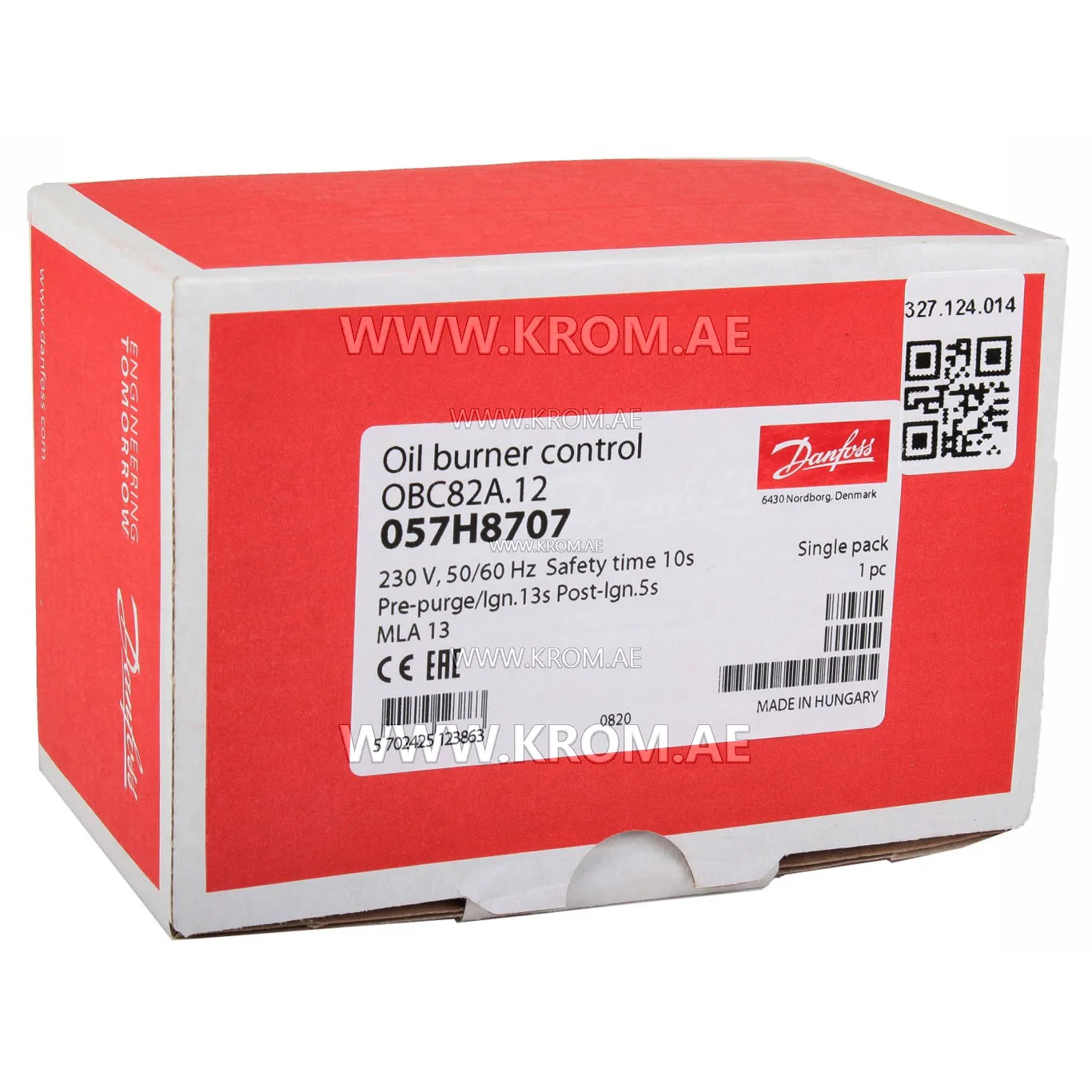 Danfoss 057H8707 OBC82A.12 control box