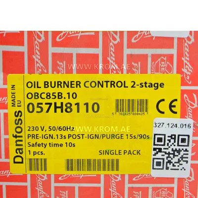 Danfoss 057H8110, 057H8710 OBC85.10 control box