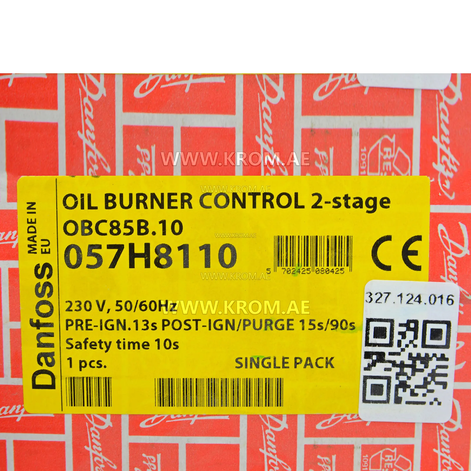 Danfoss 057H8110, 057H8710 OBC85.10 control box