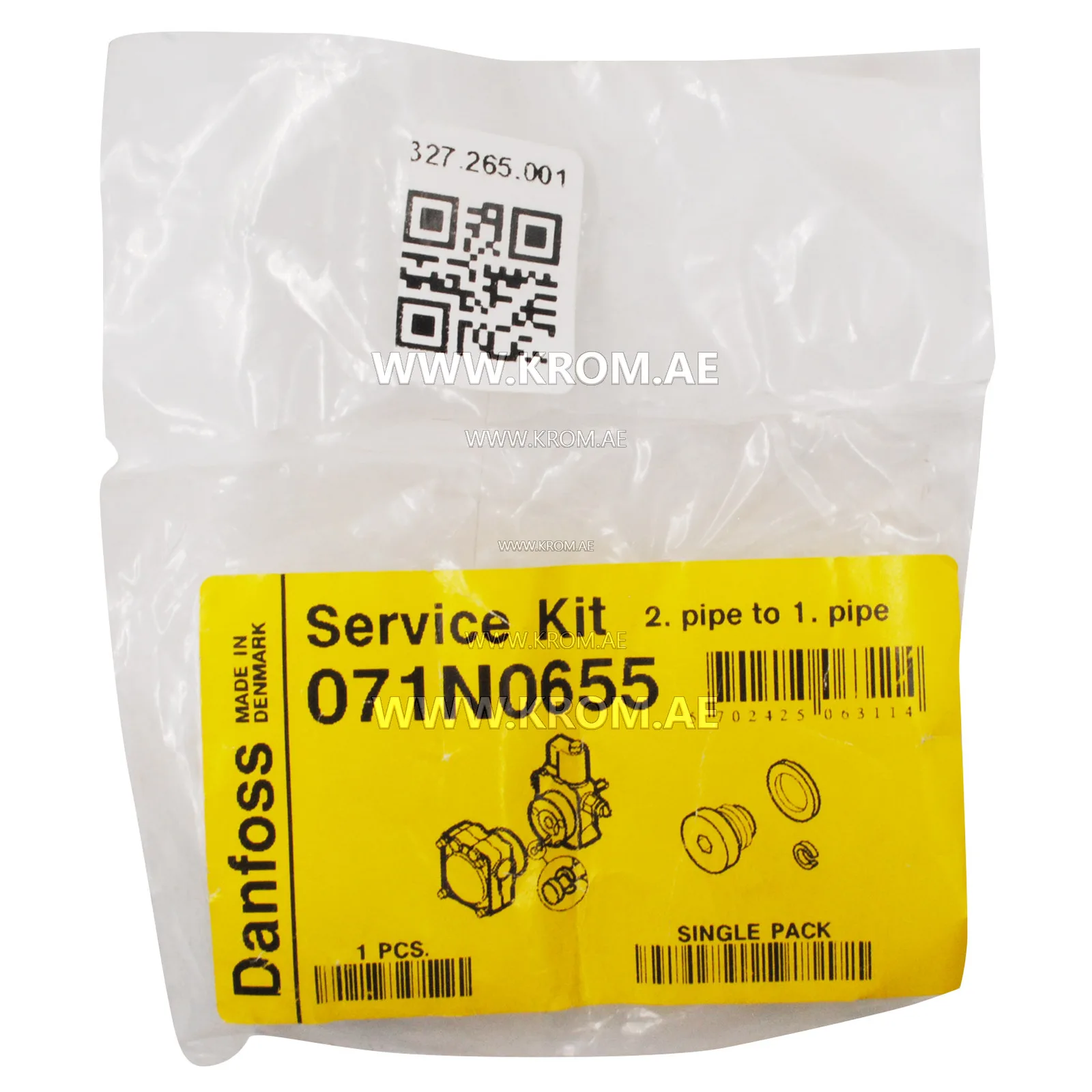 Danfoss 071N0655 plug