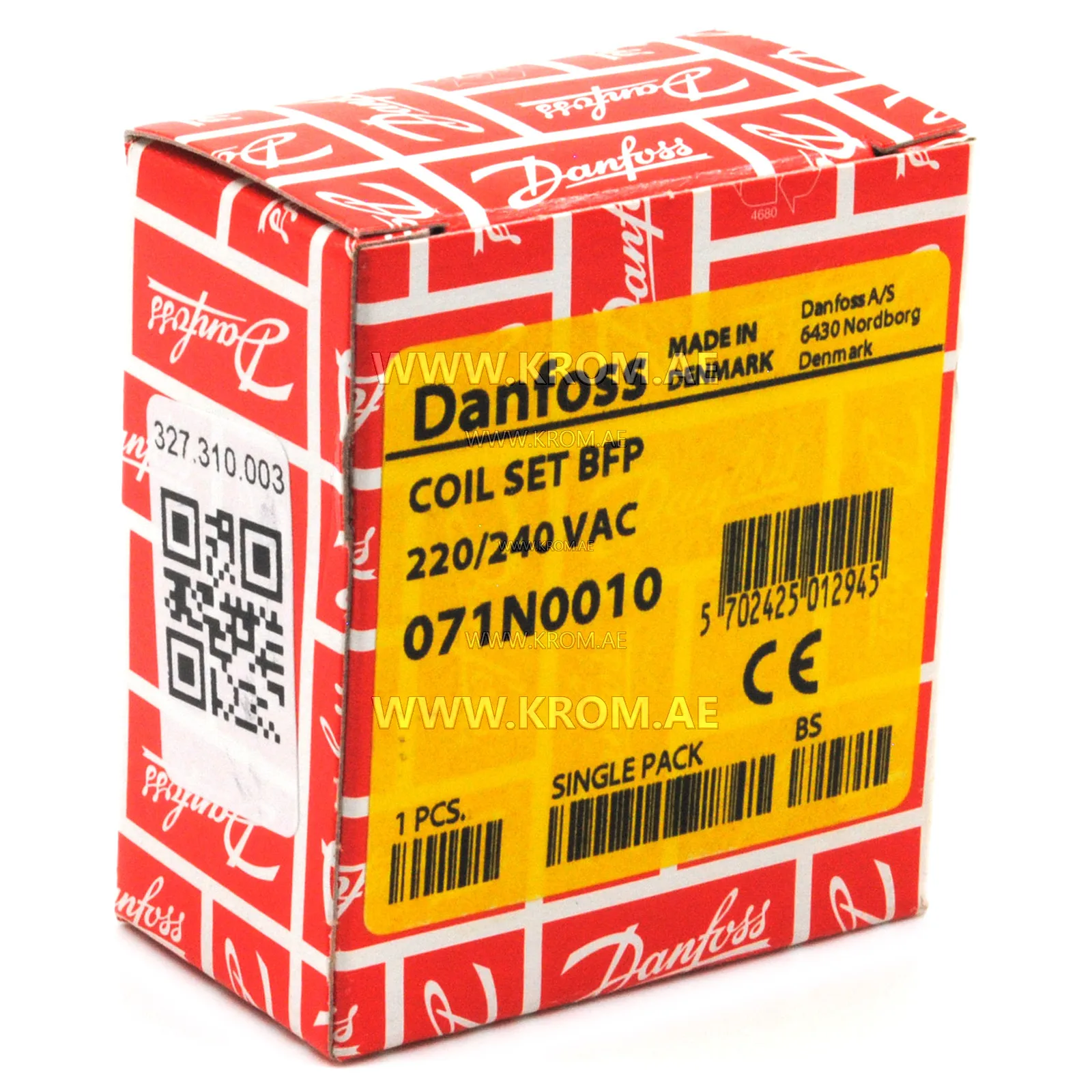 Danfoss 071N0051, 071N0010 coil