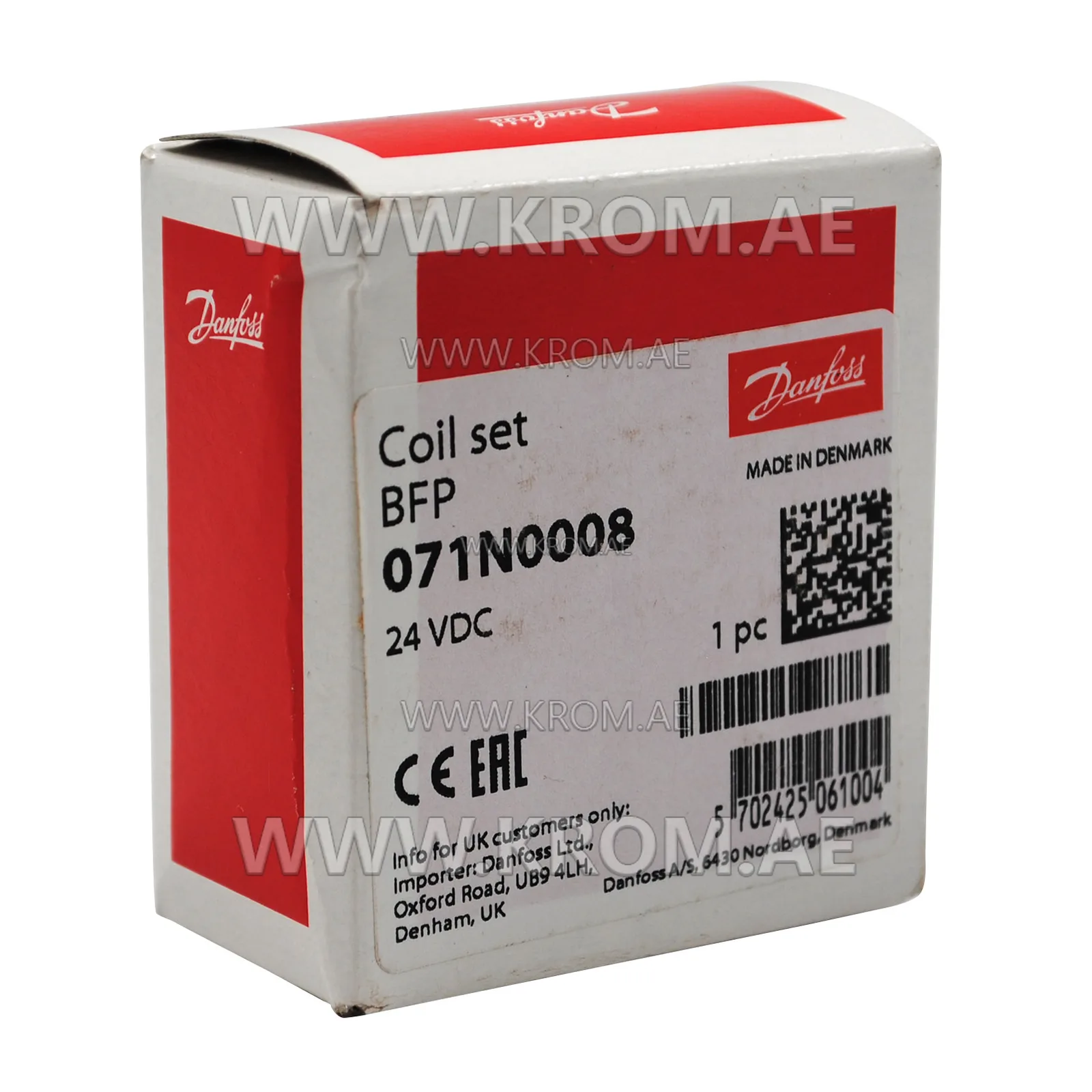 Danfoss 071N0008 solenoid coil