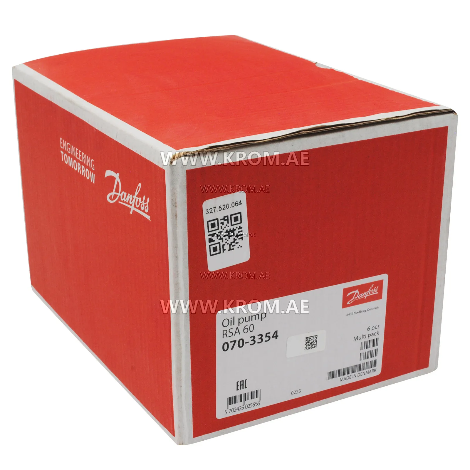 Danfoss 070-3354 RSA60 oil pump
