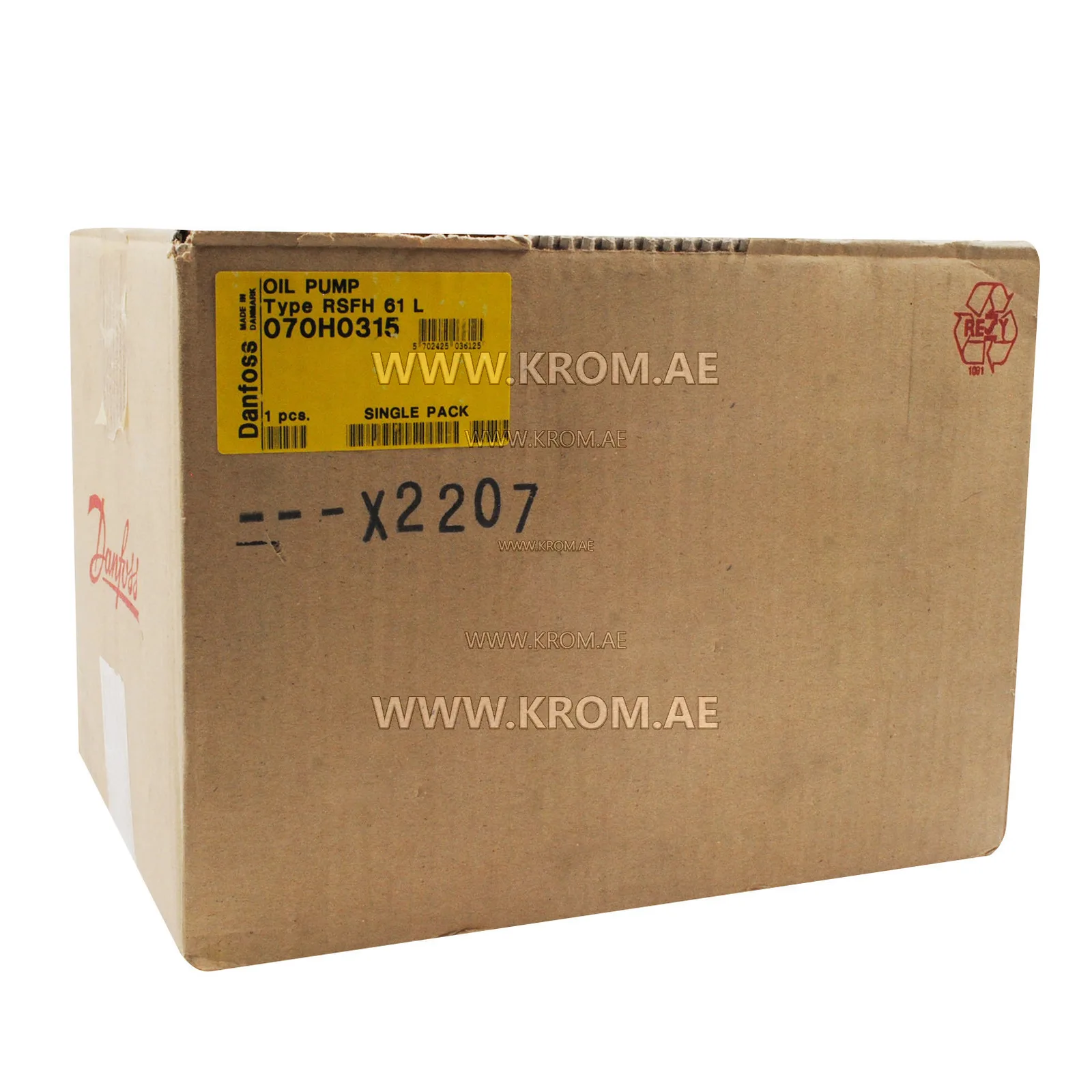 Danfoss 070H0315 RSFH61L oil pump