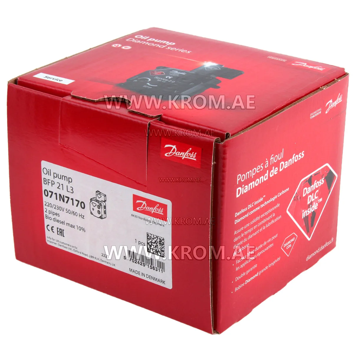 Danfoss 071N7170 BFP21 L3 oil pump