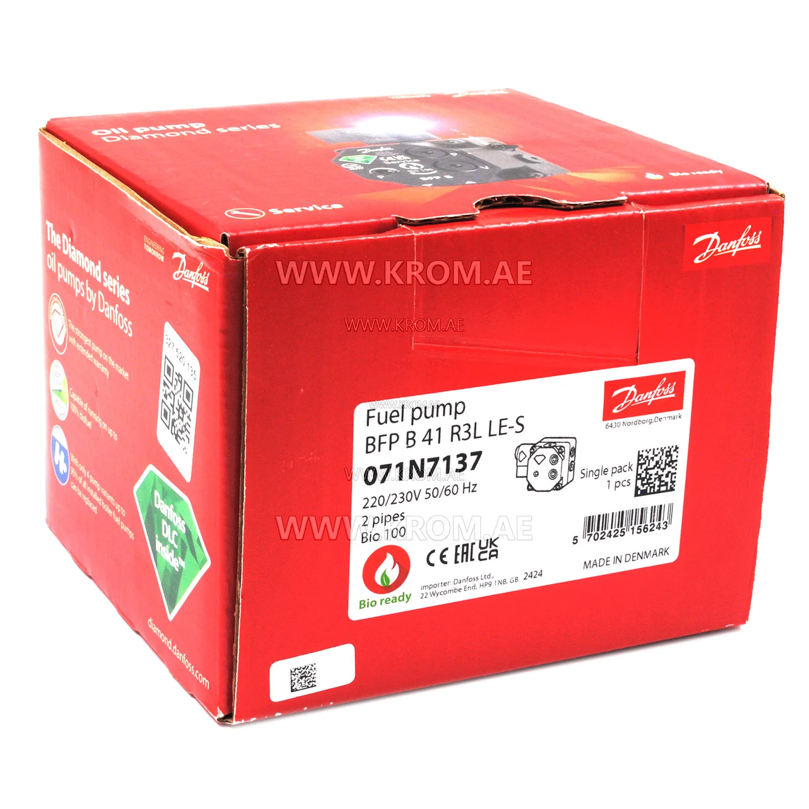 Danfoss 071N7137 BFP41 R3 oil pump