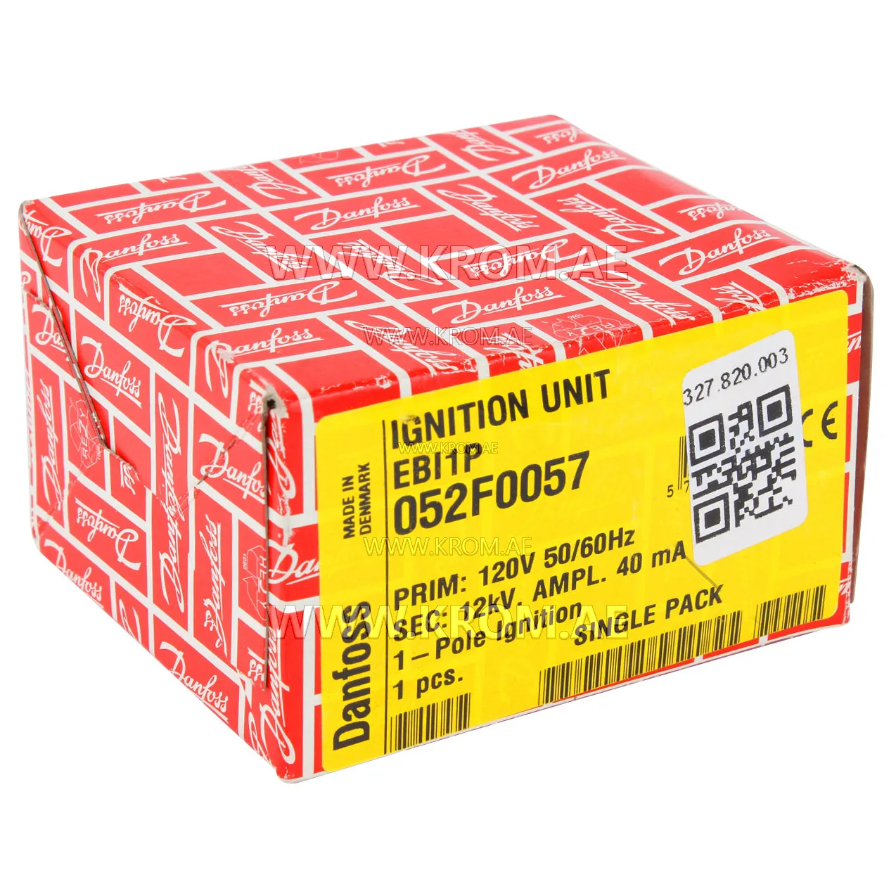 Danfoss 052F0057 EBI1P 120V ignition transformer