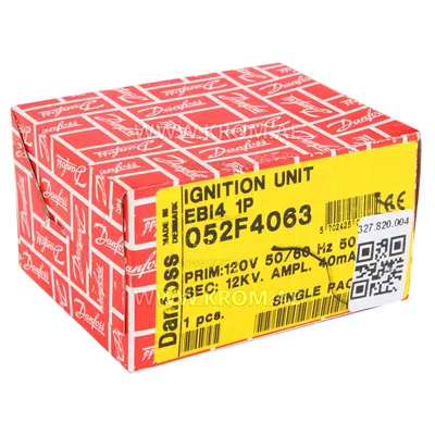 Danfoss 052F4063 EBI4 1P ignition transformer