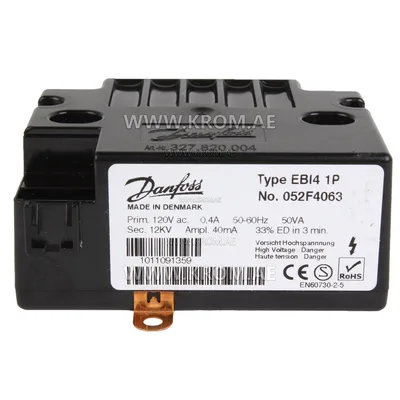 Danfoss 052F4063 EBI4 1P ignition transformer