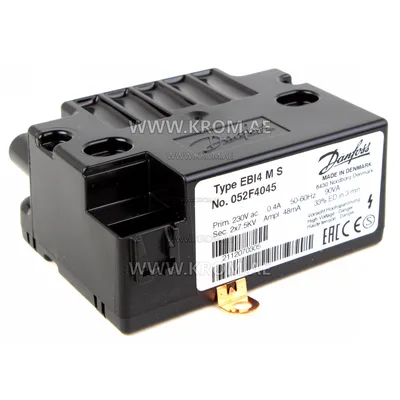 Danfoss 052F4045 EBI4 M S ignition transformer