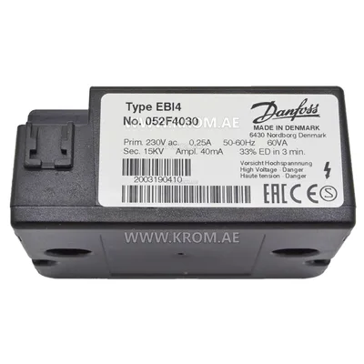 Danfoss 052F0063 EBI4 ignition transformer