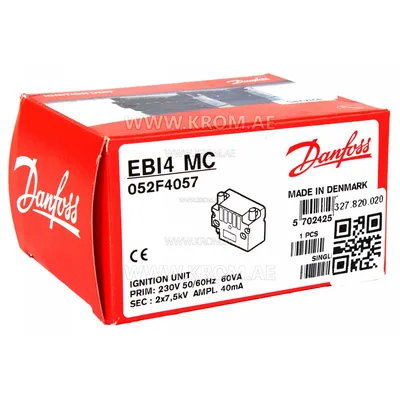 Danfoss 052F4057 EBI4MС ignition transformer