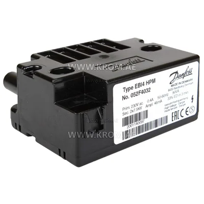 Danfoss 052F4032, 052F4232 EBI4 HPM ignition transformer
