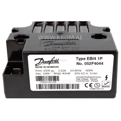 Danfoss 052F4044 EBI4 1P ignition transformer