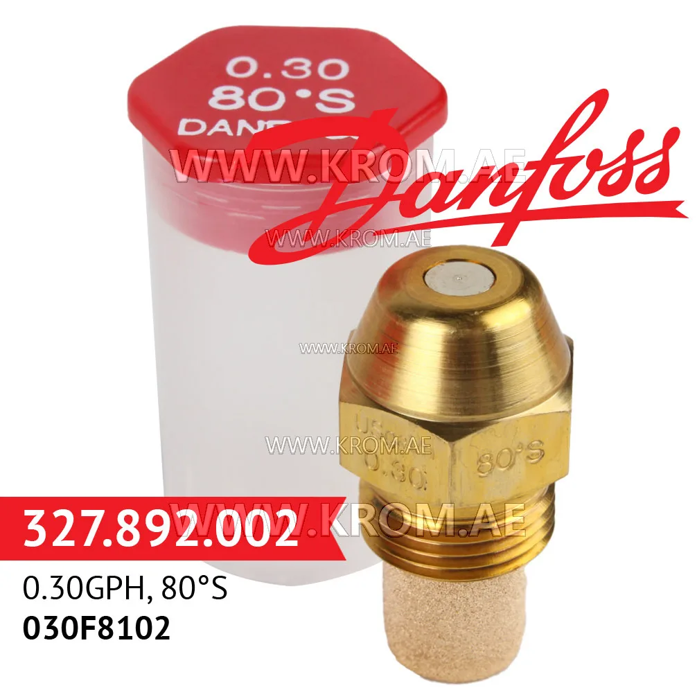 Danfoss 030F8102 0.30GPH, 80S oil nozzle