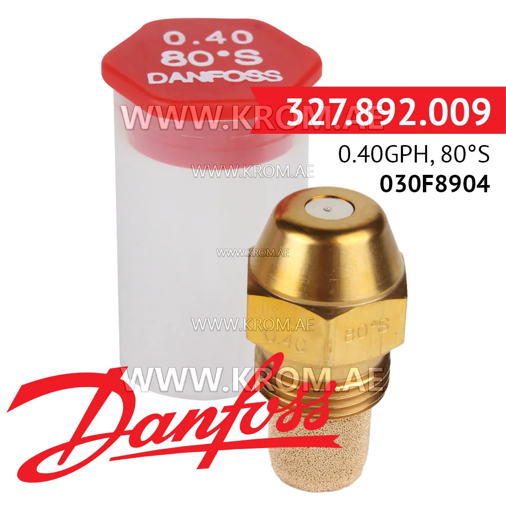 Danfoss 030F8904 0.40GPH, 80S oil nozzle