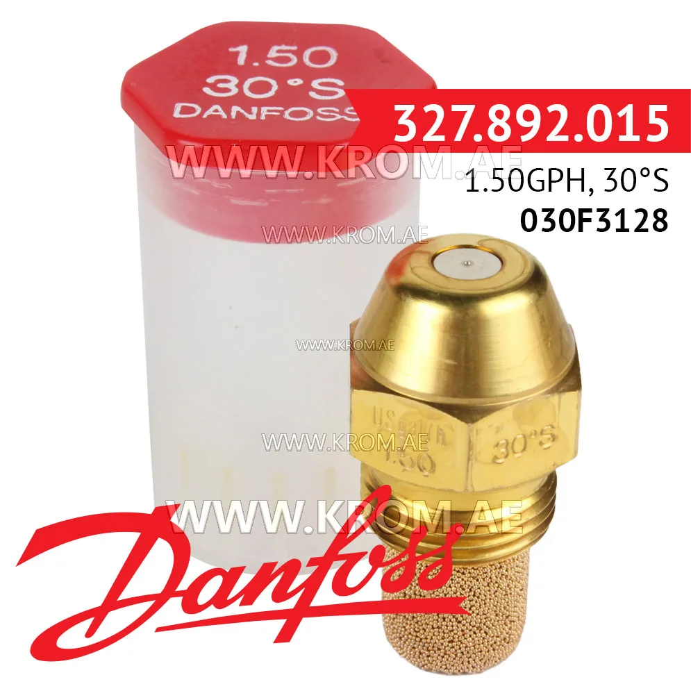 Danfoss 030F3128 1.50GPH, 30S oil nozzle
