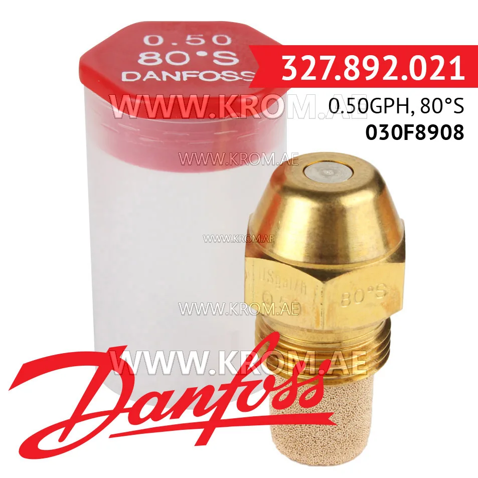 Danfoss 030F8908 0.50GPH, 80S oil nozzle