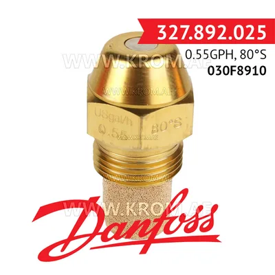 Danfoss 030F8910 0.55GPH, 80S oil nozzle