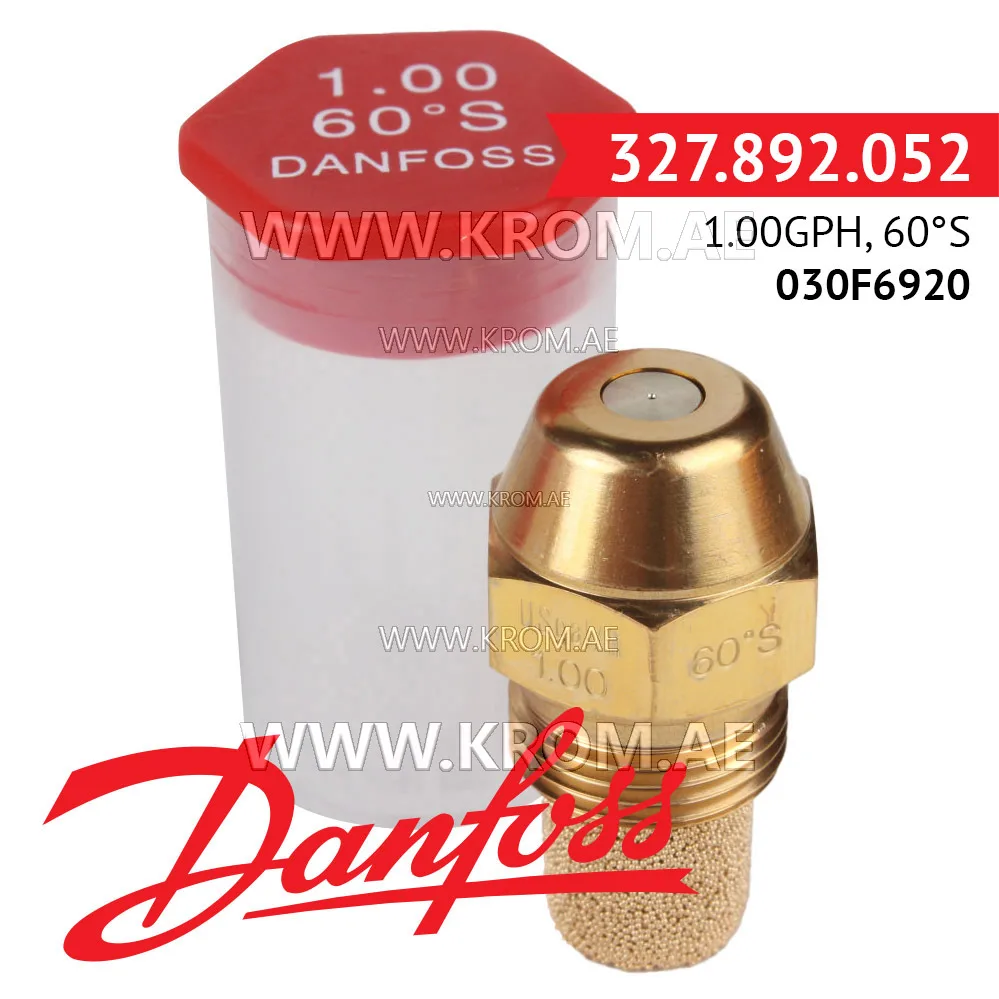 Danfoss 030F6920 1.00GPH, 60S oil nozzle