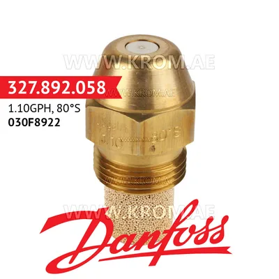 Danfoss 030F8922 1.10GPH, 80S oil nozzle