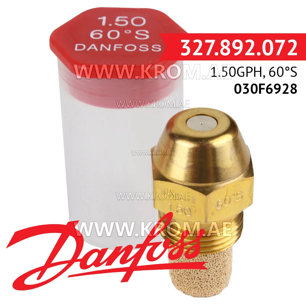 Danfoss 030F6928 1.50GPH, 60S oil nozzle